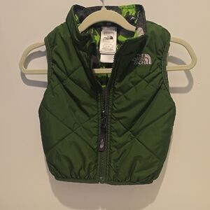The North Face Green Quilted Vest | 6-12 Months Infant